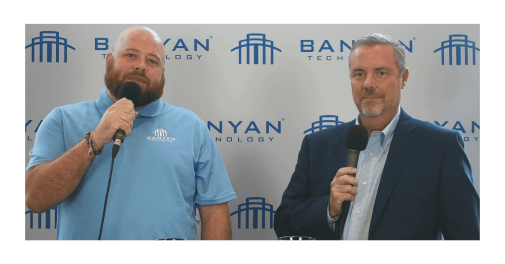 Tire Tracks podcast host Patrick Escolas with guest Kevin Huntsman