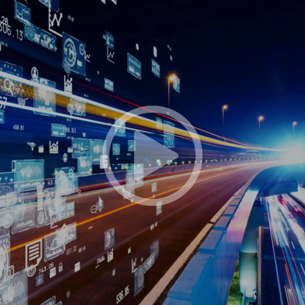 Real-time digital data analytics on highway traffic for intelligent transportation systems.